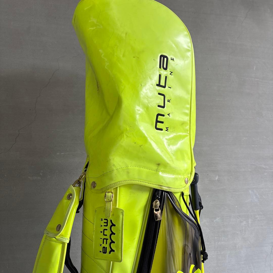 MUTAMARINE キャディバッグ 蛍光イエロー