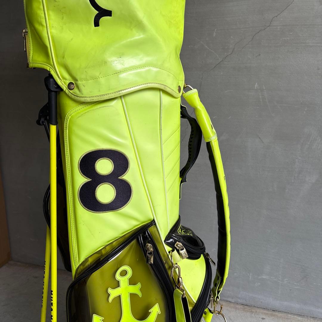 MUTAMARINE キャディバッグ 蛍光イエロー