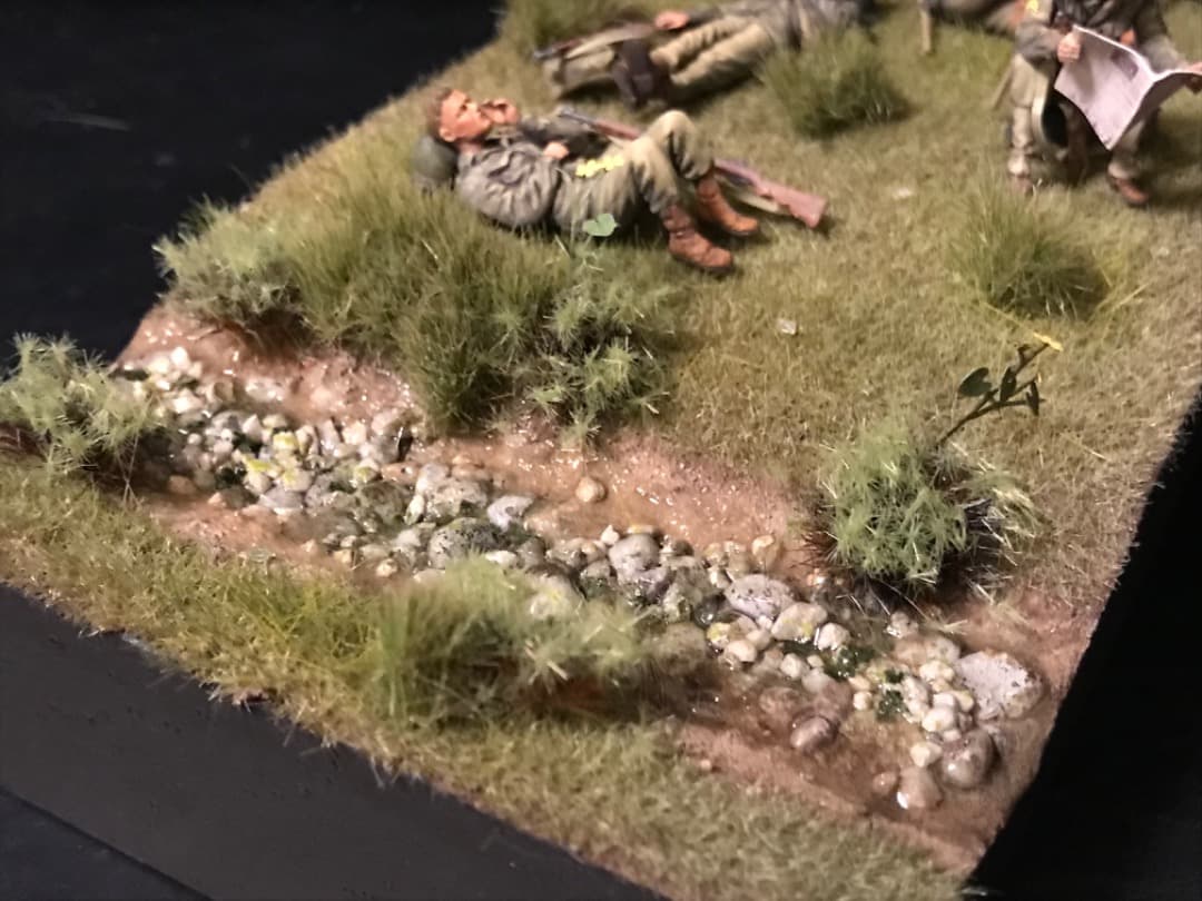 白い悪魔様　ジオラマ　ミニアート 35318 1/35