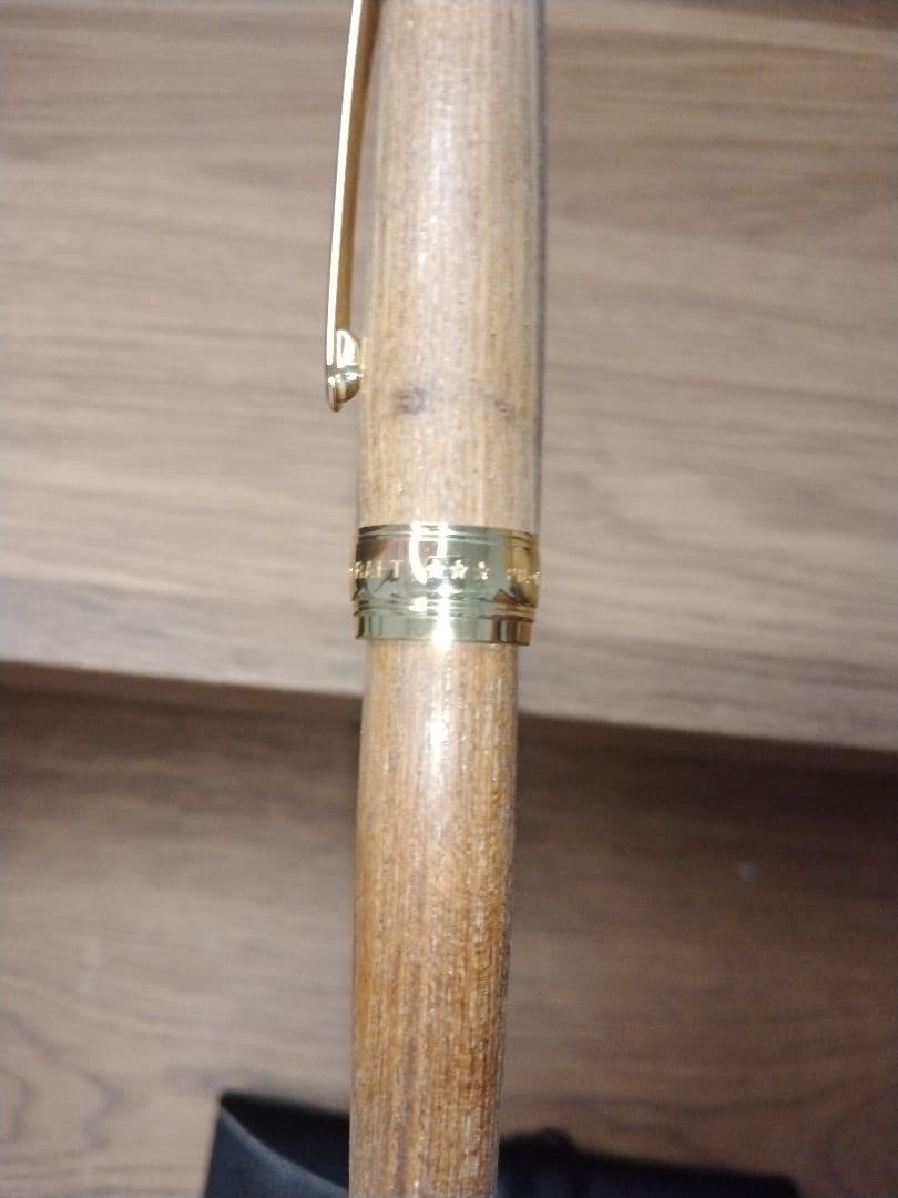 パイロット万年筆カスタム 槐 エンジュ モクメ　18K-750 15 F