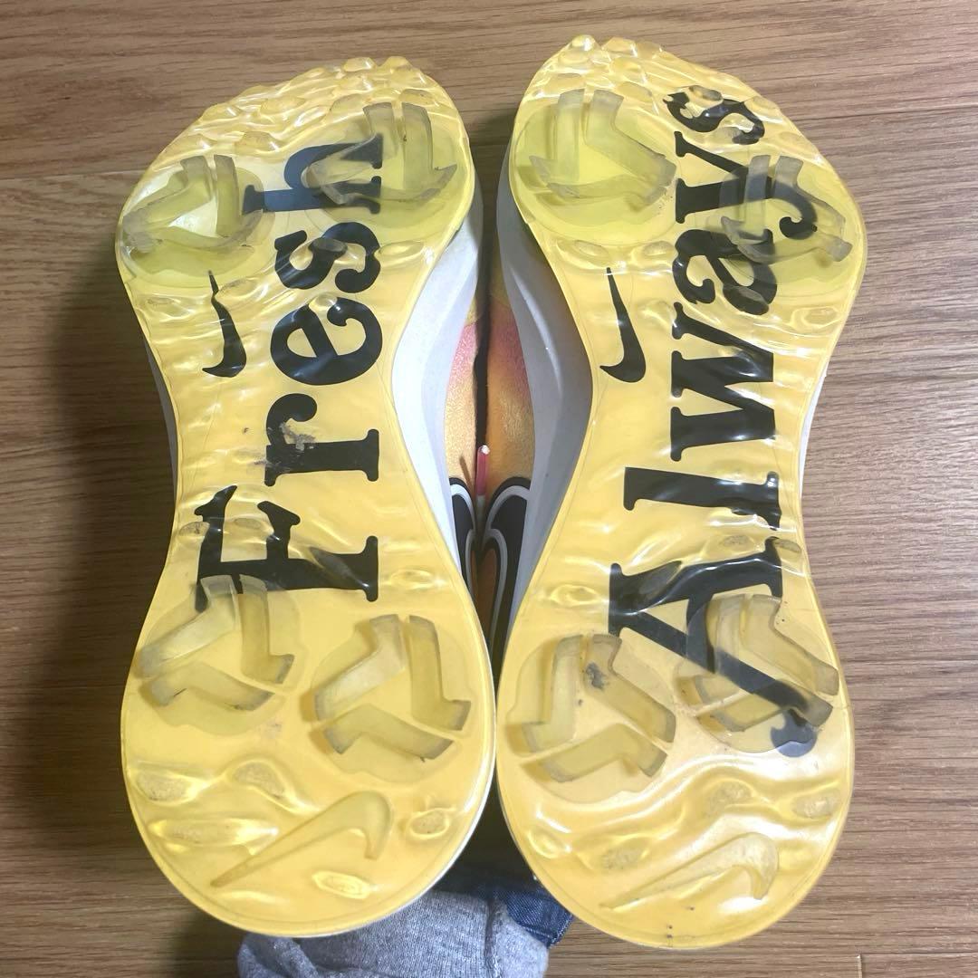 NIKE ゴルフシューズ DX9047-701 黄色　イエロー