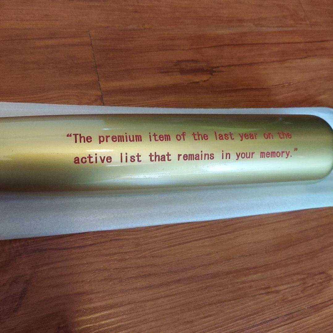 新庄剛志★ 黄金バッド 200号記念★シリアルNo.112