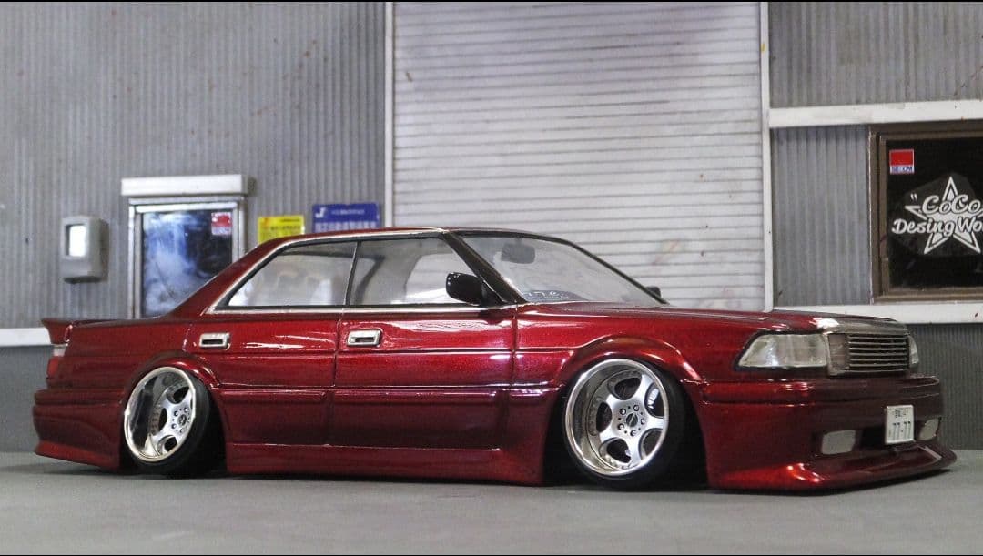 1/24 130系　クラウン 完成品　インシュランス　VIP UZS131