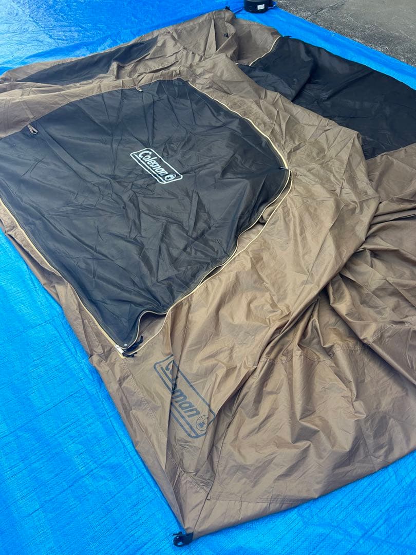 【美品】コールマン タフスクリーン2ルームハウス MDX ブラウン/ブラック