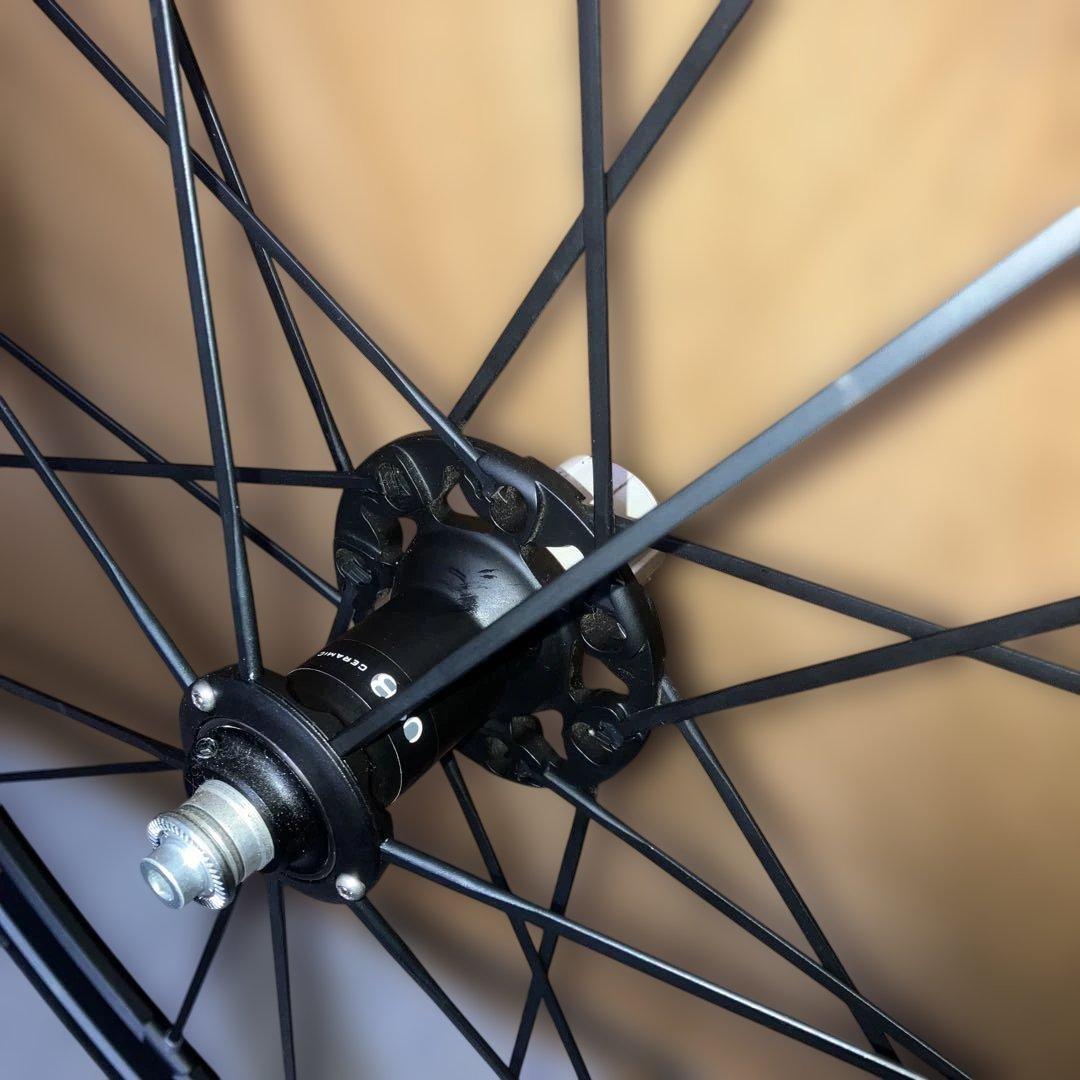 【売切最終価格】フルクラム レーシングゼロ 17c リムブレーキ仕様　タイヤ装着