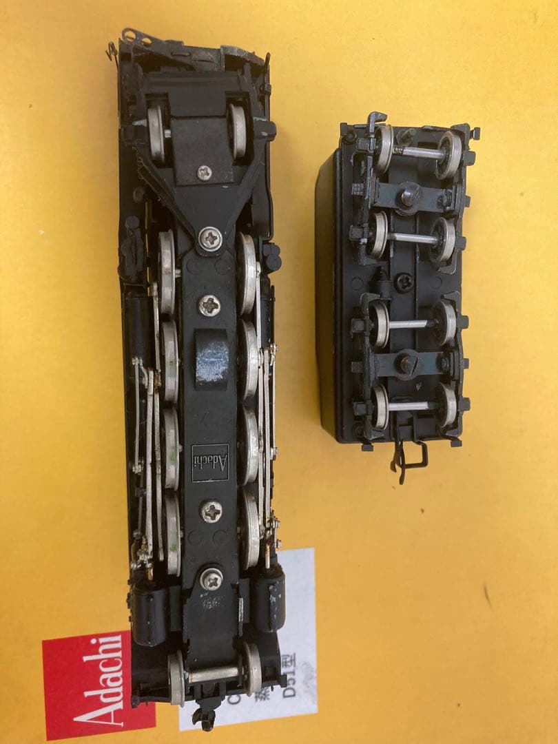 HOゲージ D51蒸気機関車　ナメクジ　天賞堂　アダチ製作所