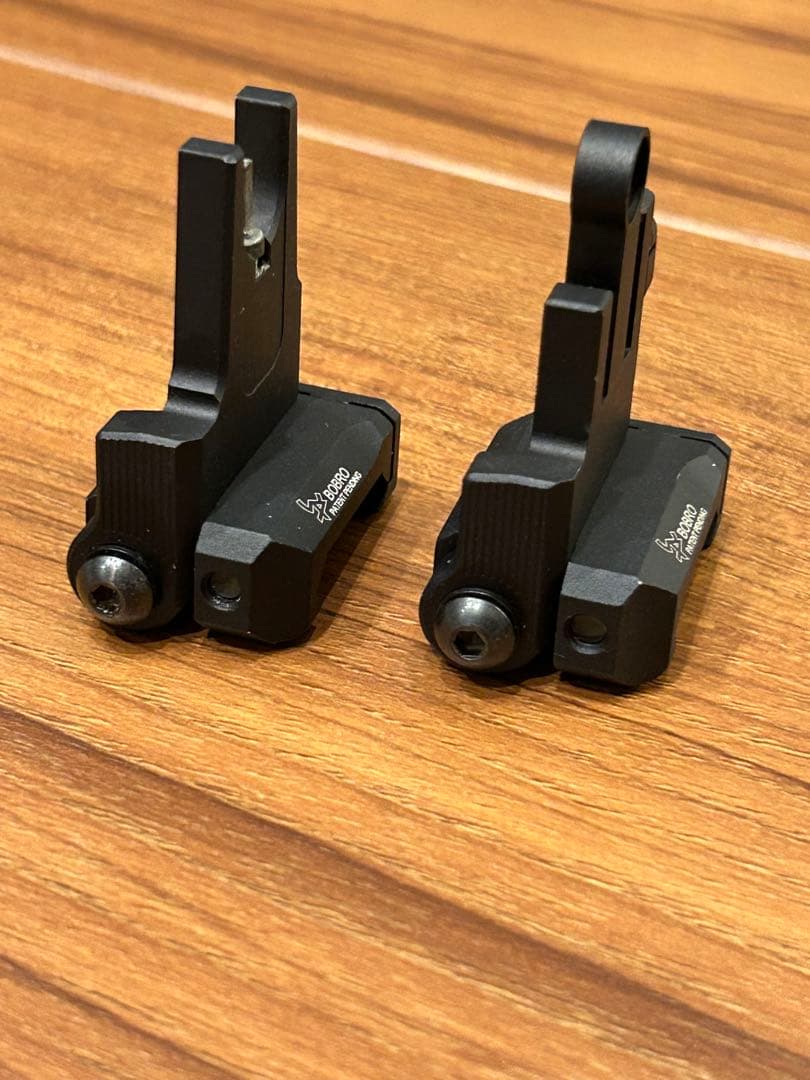 BOBRO ブラック マウントレール アイアンサイト