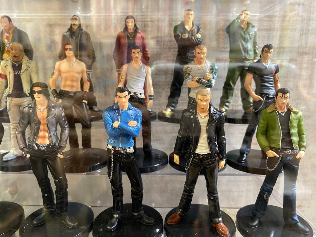 クローズ & WORST ブラックリストフィギュア まとめ売り 80体 ケース込