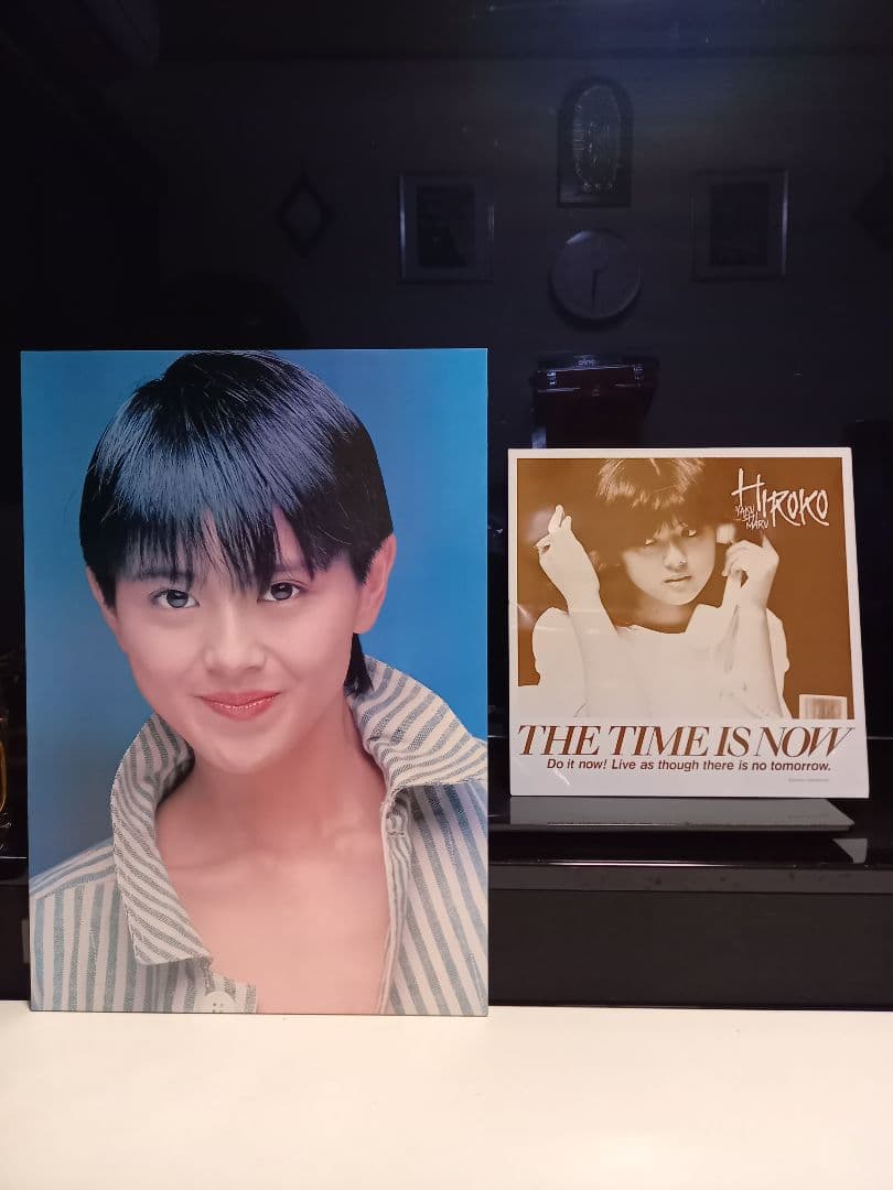 非売品　薬師丸ひろ子　角川書店　レコード　店頭販促　ノベルティ　フォトパネル