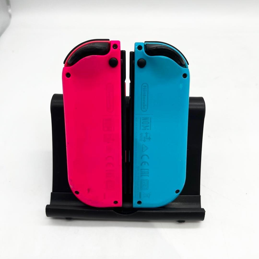 【液晶美品】NintendoSwitch 本体 新型拡張バッテリー 付属品完備