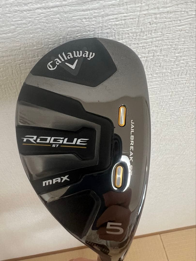 Callaway Rogue ST MAX UT5番 SR 純正ヘッドカバー付き