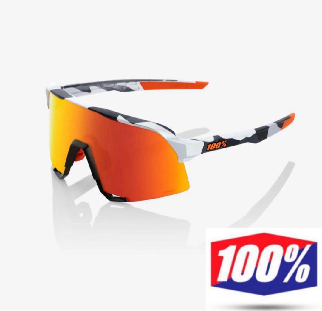 サングラス100% S3 CAMO ワンハンドレッド　Hyper レンズ