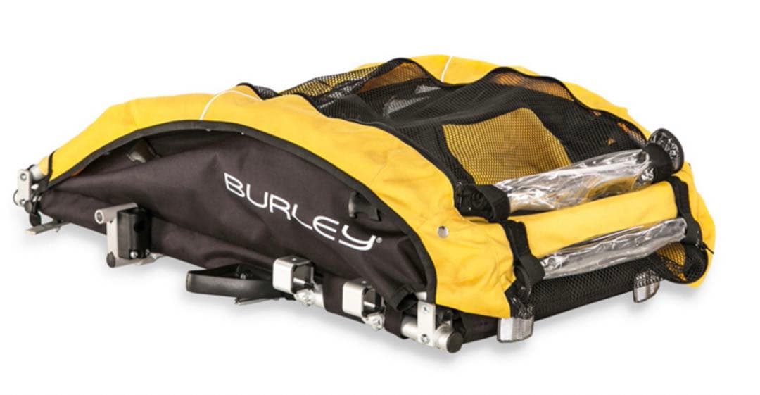BURLEY ペットカート 自転車　専用　イエロー/ブラック