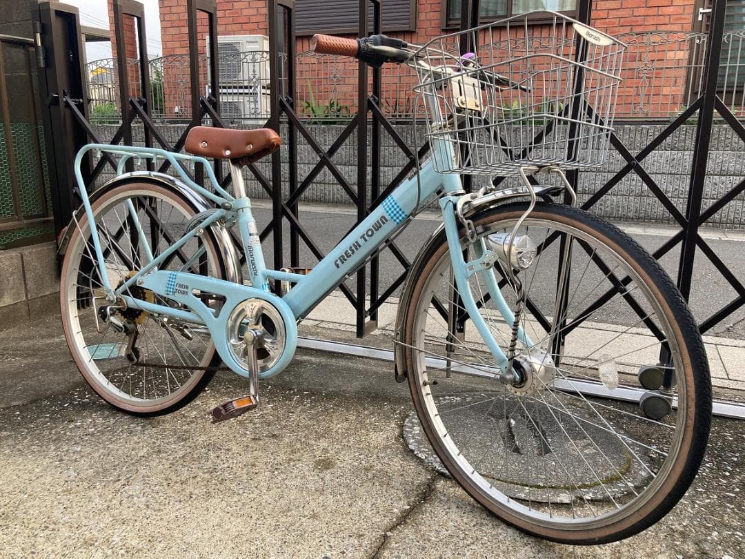 丸石フレッシュタウンJr24インチ　ヘルメット付き小学生　埼玉取来人限定