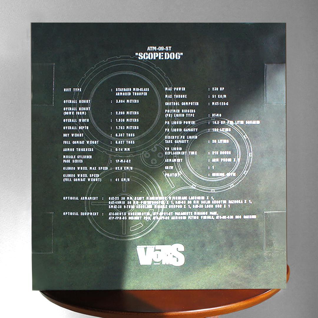 【限定100体抽選品／新品未開封】1/12 スコープドッグ オドン戦キリコ機