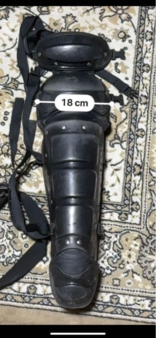 キャッチャー防具　3点セット　ブラック