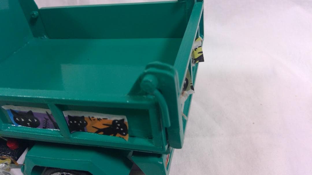 トイラジコン軽トラックをダンプカーに改造品＊価格相談等お気軽にコメントどうぞ