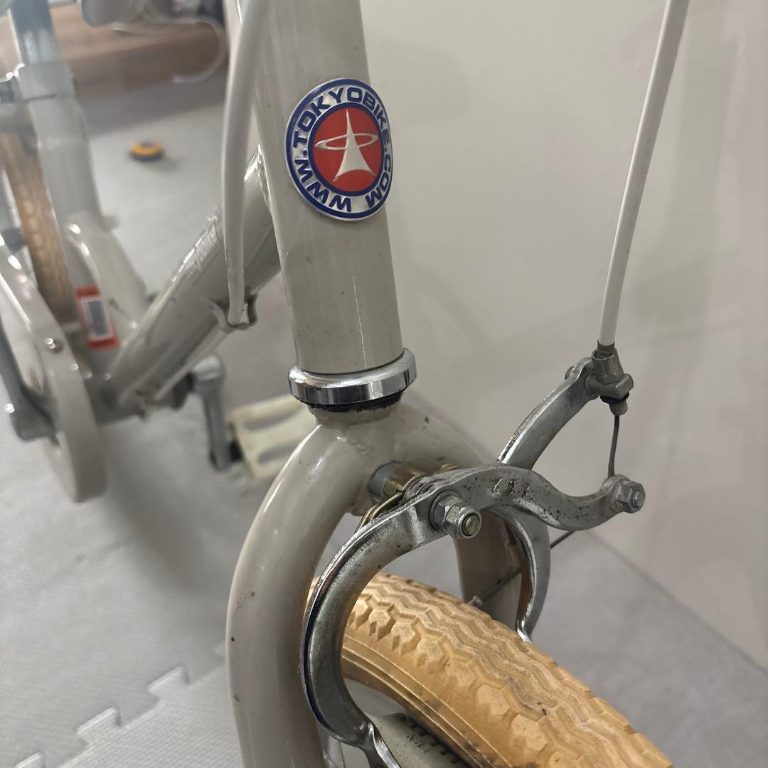 送料込み！little tokyobike 16インチ　補助輪有りスタンド付き