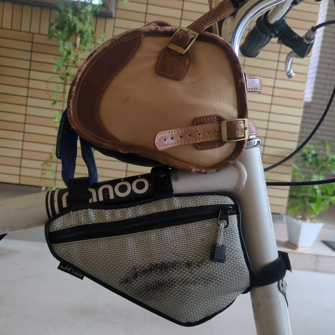 折りたたみ自転車 nanoo ホワイト Shimanoギア