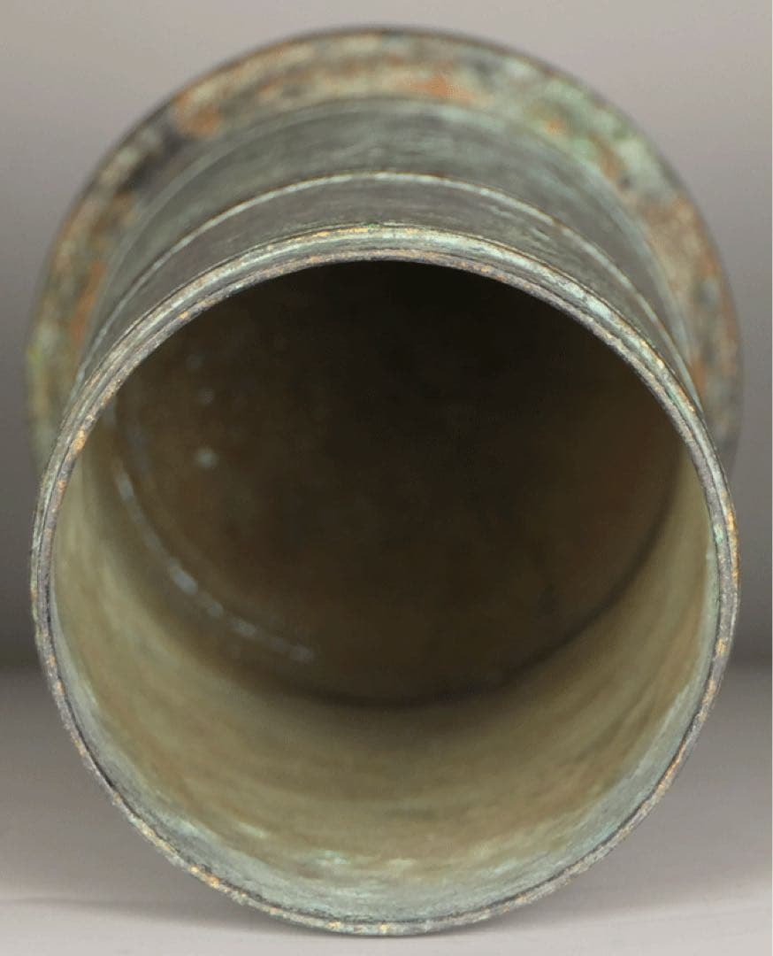 ★【 金銅経筒 】経塚埋納品 埋納物 仏教美術 古美術 波兎 民芸 民藝 柳宗悦