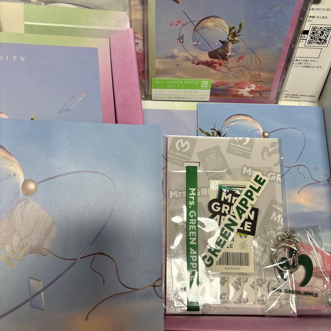 Mrs. GREEN APPLE UNITY初回限定CDコンプ