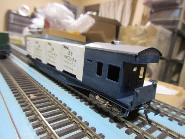 国鉄 コンテナ貨車 5両セット HOゲージ（金属製・エンドウ製）