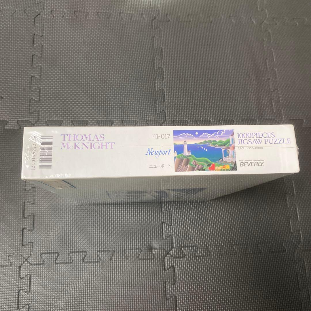 希少　新品　未開封　トーマス　マックナイト　ニューポート　パズル　1000ピース