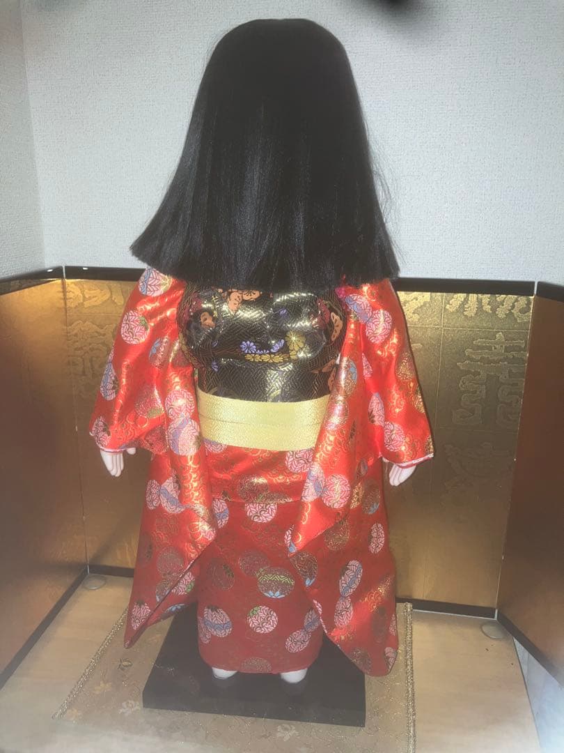 《超特級呪物》特大　あらゆる幸運呼び込むチョウピラコ様の宿る市松人形　曰く付き