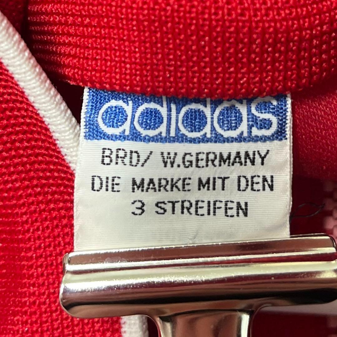 デサント製 80s　adidas アディダス 西ドイツ製　トラックジャケット　L