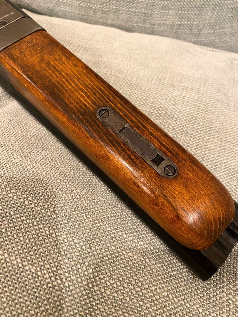 専用品 発火モデルガン ABS樹脂製 マッドマックス 木製ストック 手動動作◎