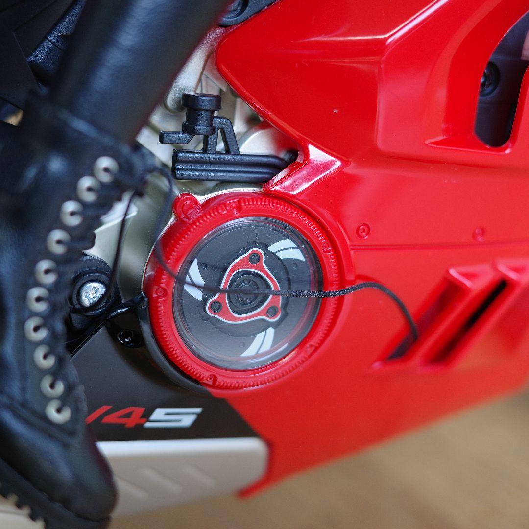 1/6 スケール バイク DUCATI風 V4S ＆ 女性フィギュア セット