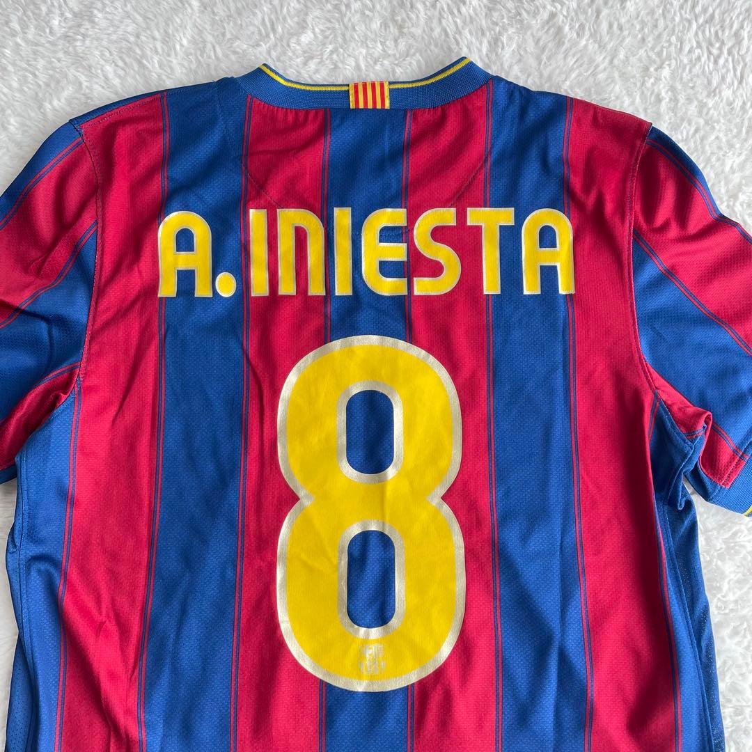 超激レア F.C.バルセロナ サッカーユニフォーム S 08-09 Aイニエスタ