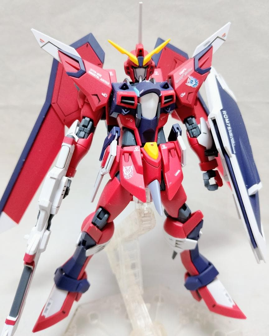 完成品 HG 1/144 イモータルジャスティスガンダム 組立て済 ジャンク