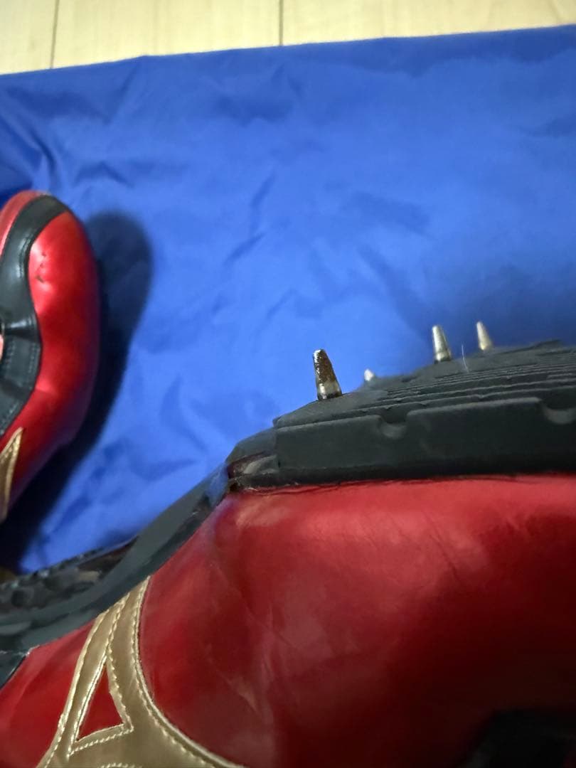 Mizuno スパイクシューズ レッド ブラック