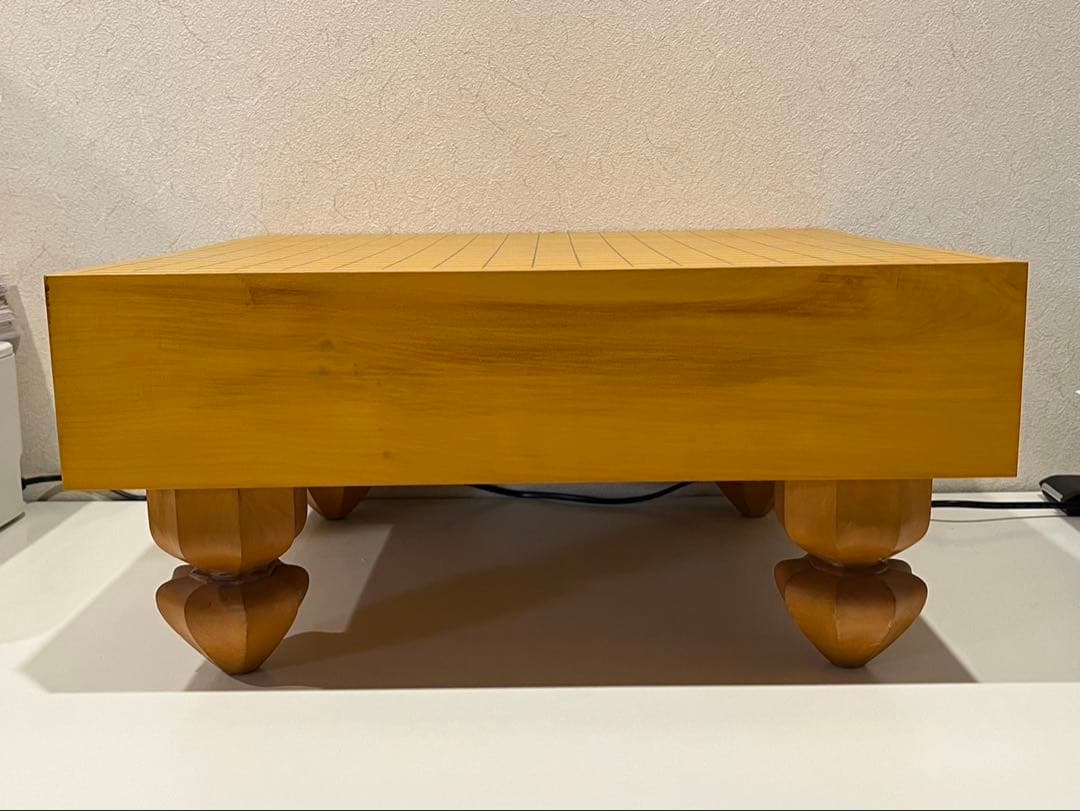 【送料込み】囲碁盤　木製　脚付