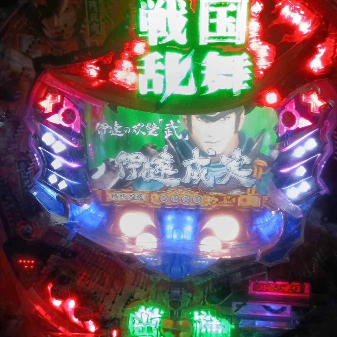 ジャンク品扱い、 卓上パチンコ CR戦国乱舞 蒼き独眼MX