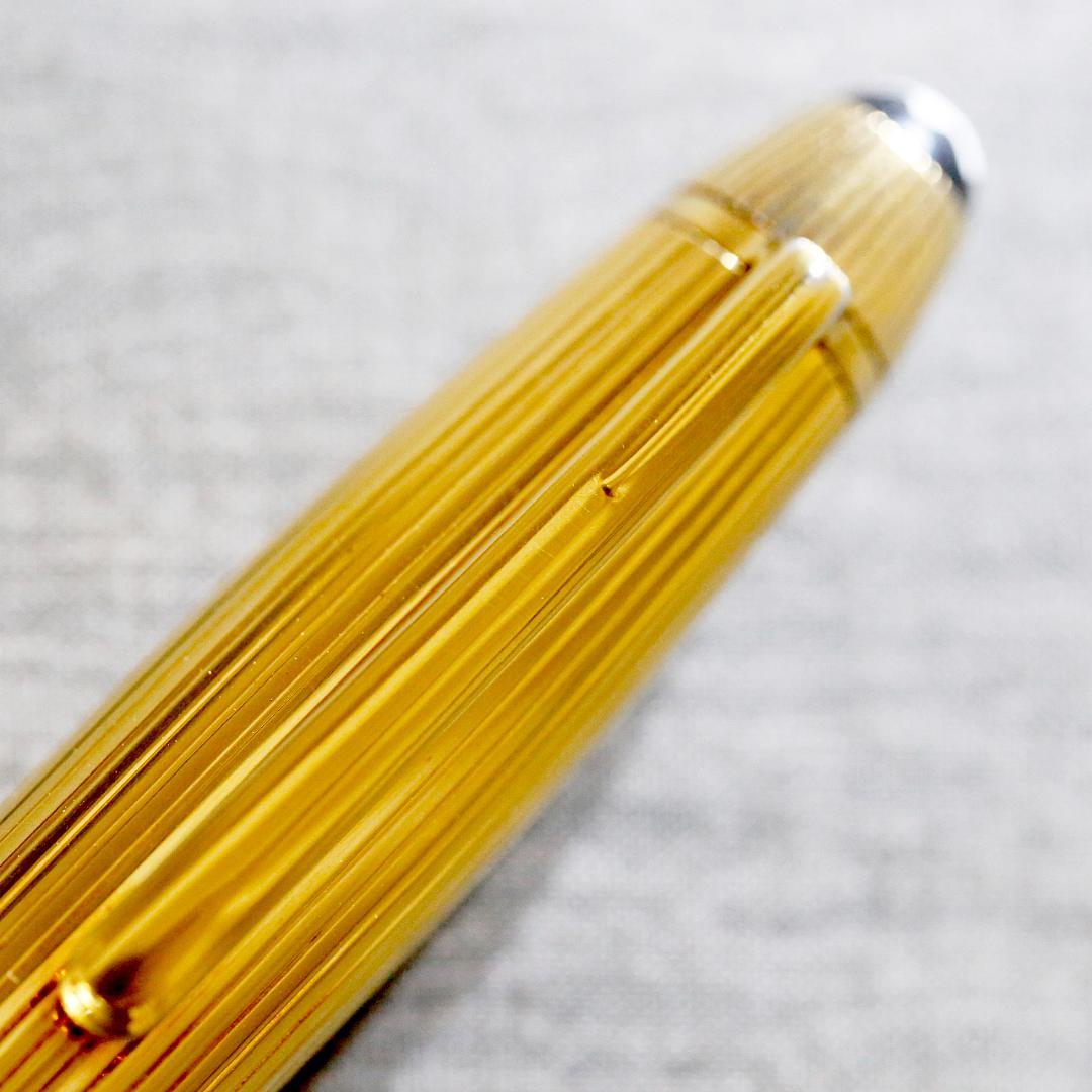 【レア美品 絶版品】モンブラン 万年筆 １４６５ バーメイル ソリテール