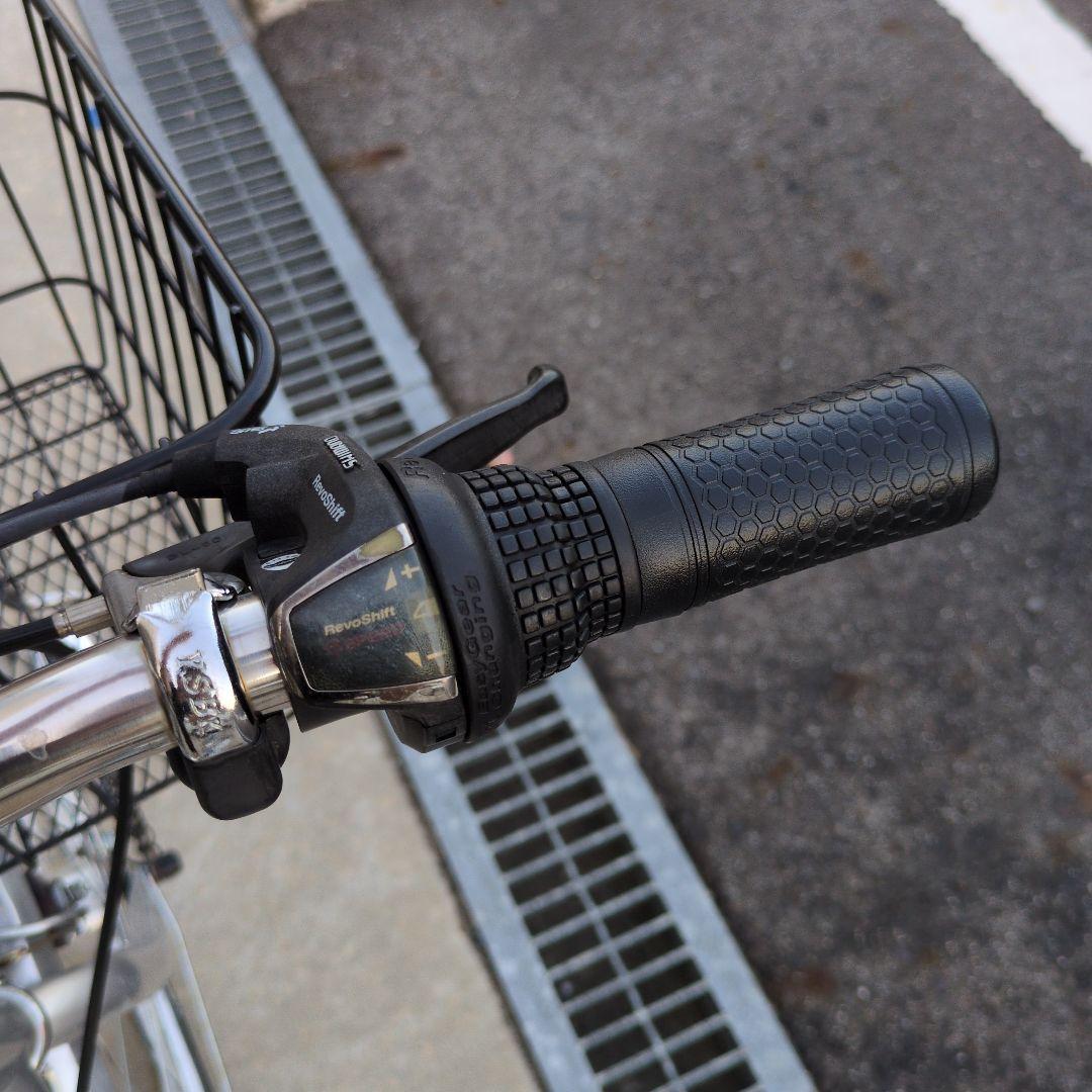 サイモト自転車 26インチ シルバー