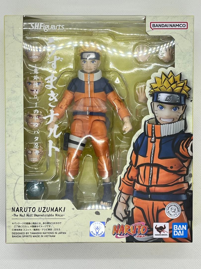 S.H.Figuarts NARUTO ナルト4体セット