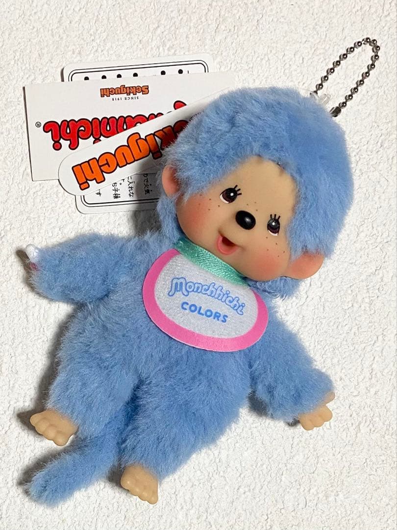 タイムセール【６体】モンチッチCOLORS キーチェーン ピンク パープル