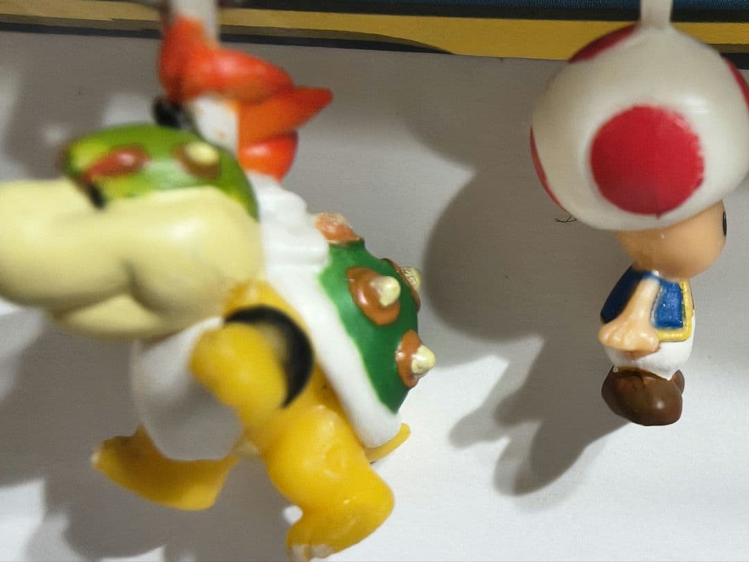 三菱uni店頭用非売品☆スーパーマリオミニフィギュアストラップ8種セット