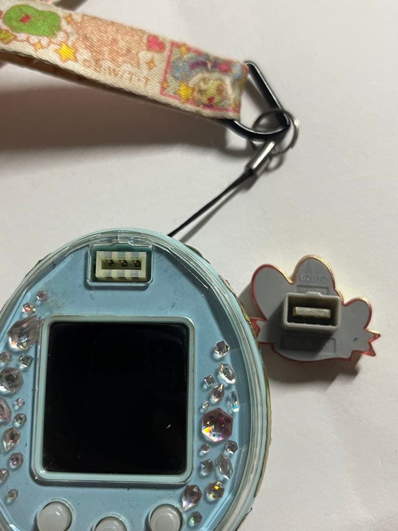 たまごっちピース ブルー　ストラップ付