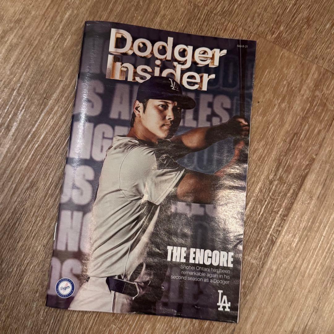 大谷翔平 50/50 ホームラン　ボブルヘッド　ドジャース　来場者限定　冊子