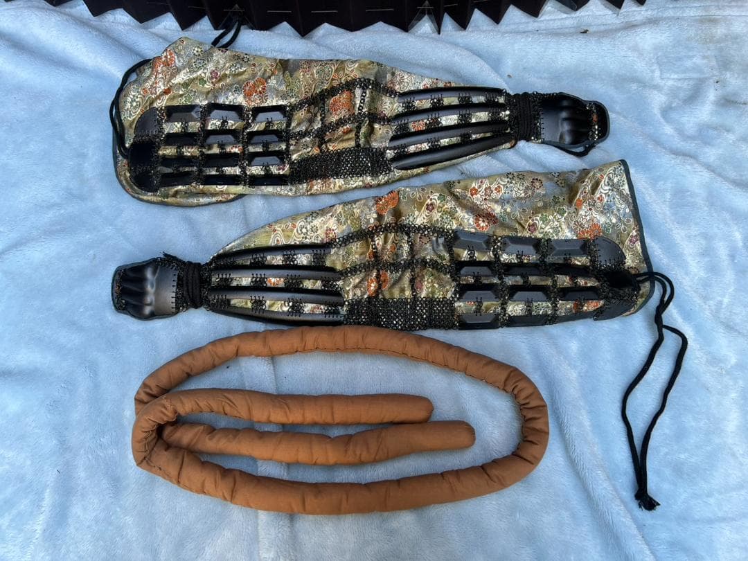 中古■黒胴当世素掛■ 赤 白 紺■甲冑■鎧■兜■時代■甲冑セット