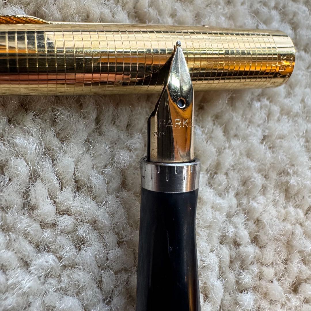 Parker 万年筆 ペン先750 K18