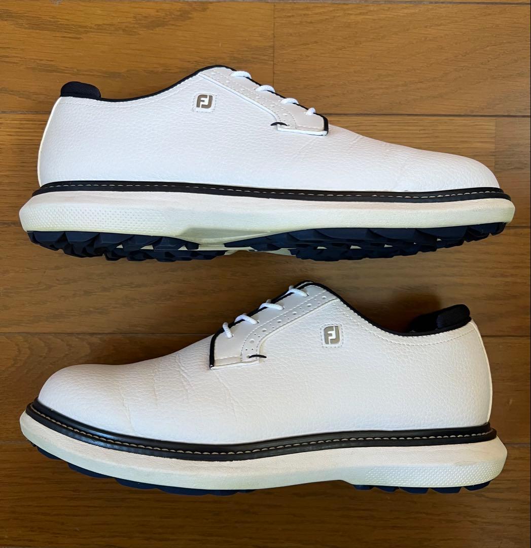 ◼️美品◼️FootJoy ◼️フットジョイ◼️トラディションズ◼️ホワイト◼️25.0cm