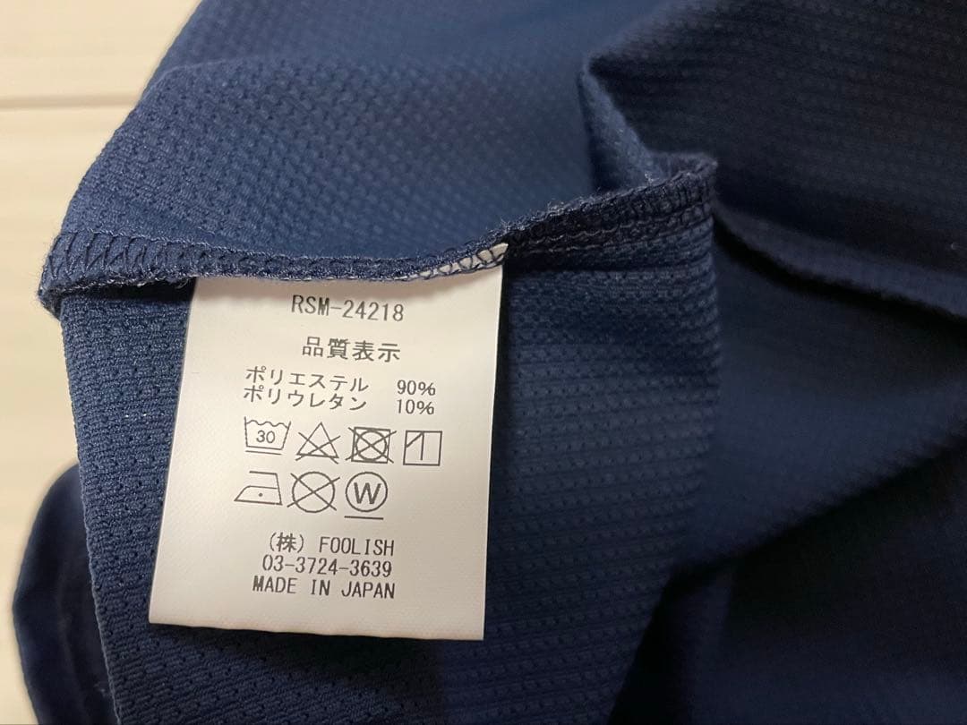 rough & swell モックネック　長袖シャツ