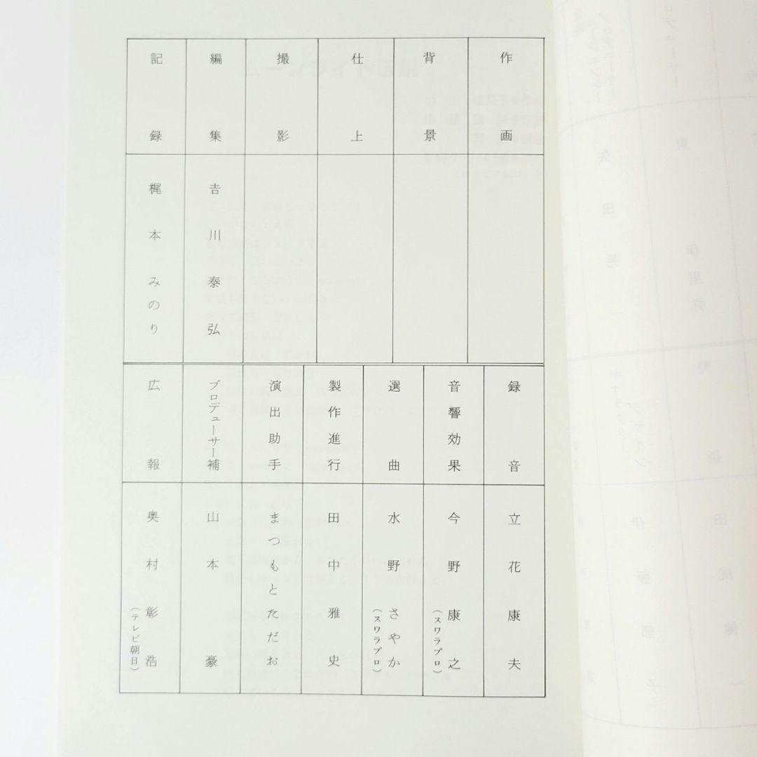 美少女戦士セーラームーンSuperS 140話 絵コンテ・台本セット