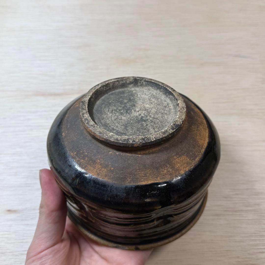 古瀬戸 美濃 拳骨茶碗 大茶碗 香炉 江戸時代 古美術 骨董 民藝 茶道具 志野