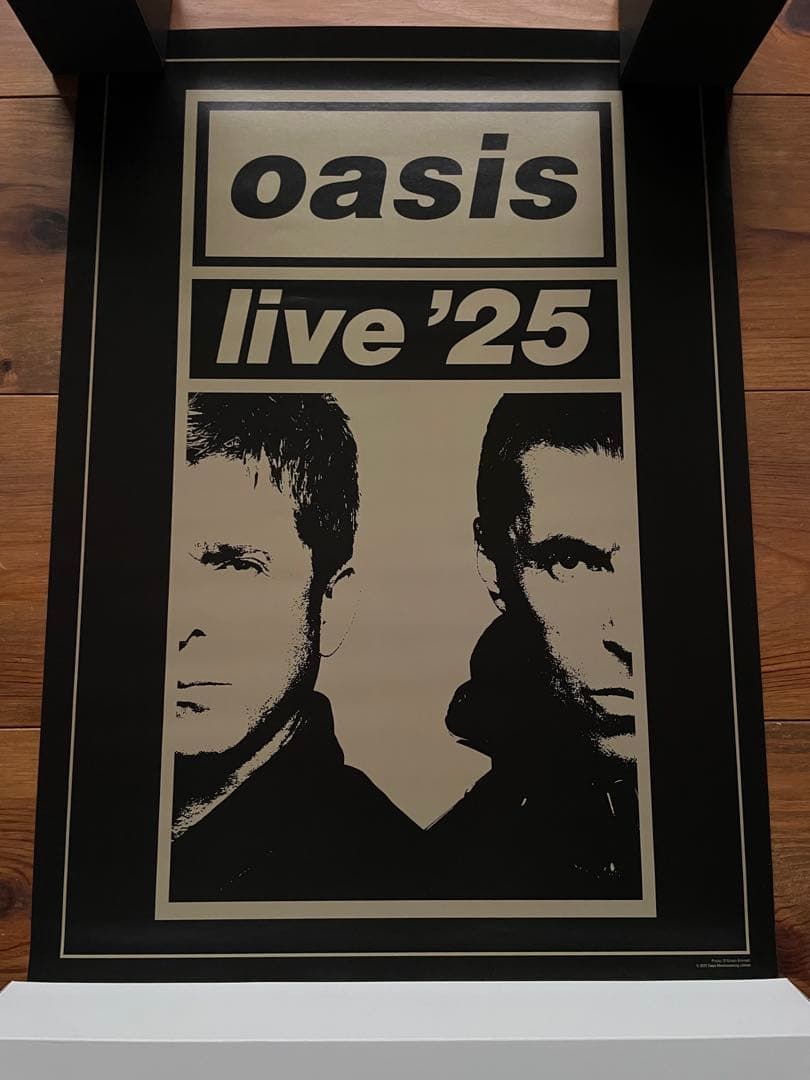 oasis live’25 ポスターセット 3枚 限定 完売 希少 オアシス